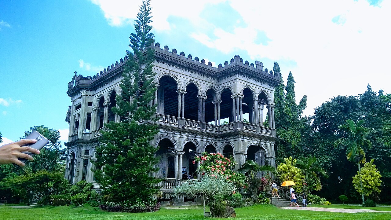 The Ruins in Talisay glowing as a Bacolod-area heritage stop